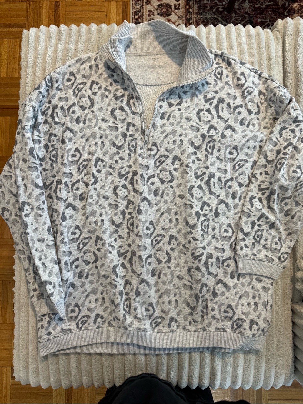 Aerie Quarter Zip Sweater XS